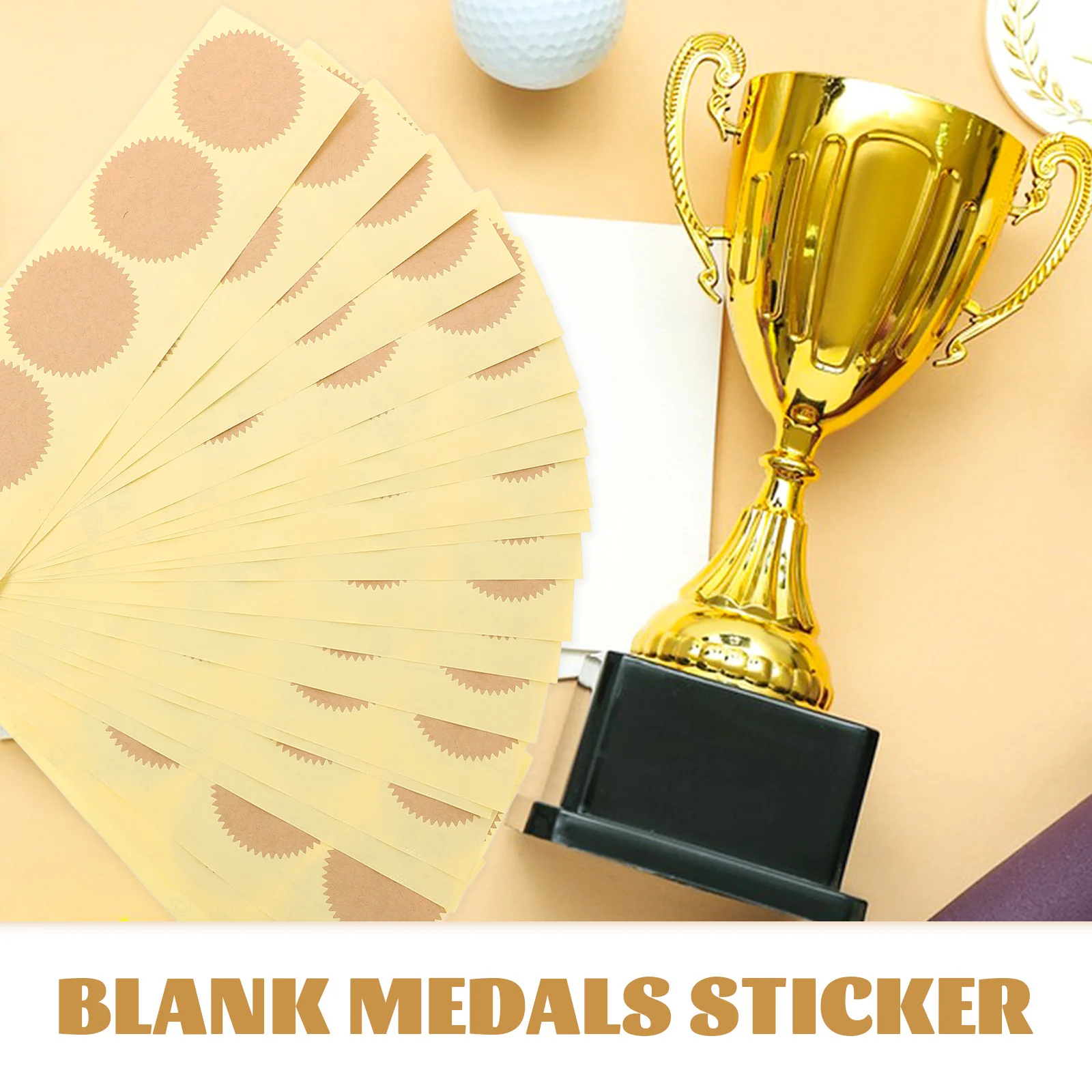 

100Pcs Steel Seal Stickers Foil Diploma Stickers for Certificates Awards Graduation Motivational Emblem