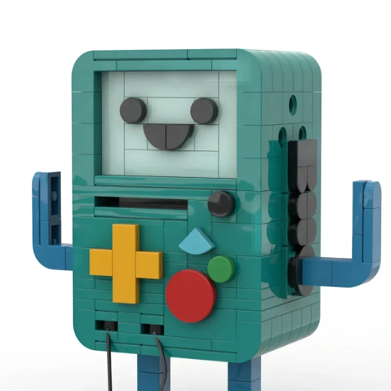 Adventure Time Beemo Building Blocks Cartoon Anime Game BMO Model Kit Toy Robot Building Brick Blocks for Kids Birthday Gift