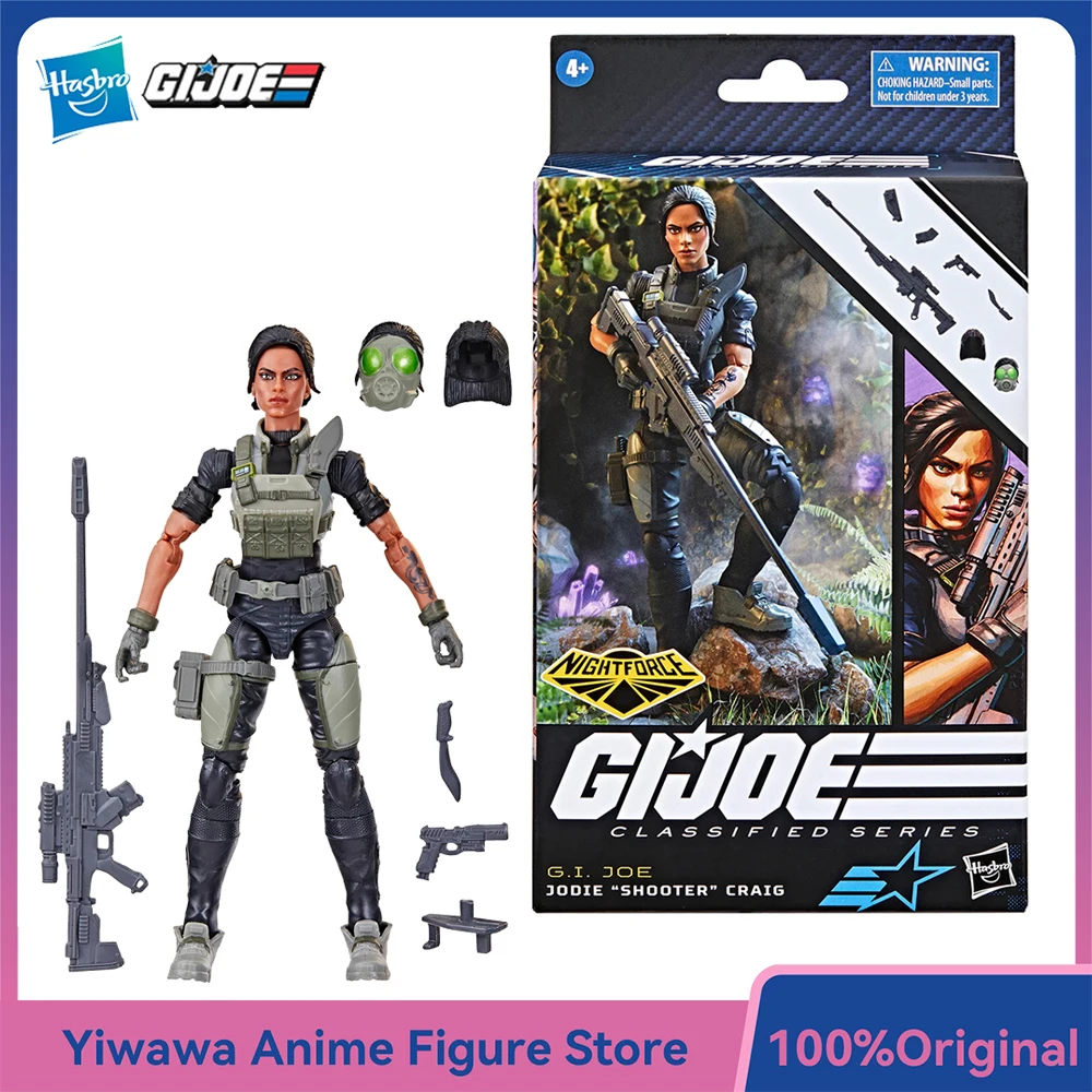 

[In-Stock] Hasbro G.I. Joe Classified Series #90 Nightforce Jodie (Shooter Craig) 15cm Exquisite Action Figure Model Gift Toys