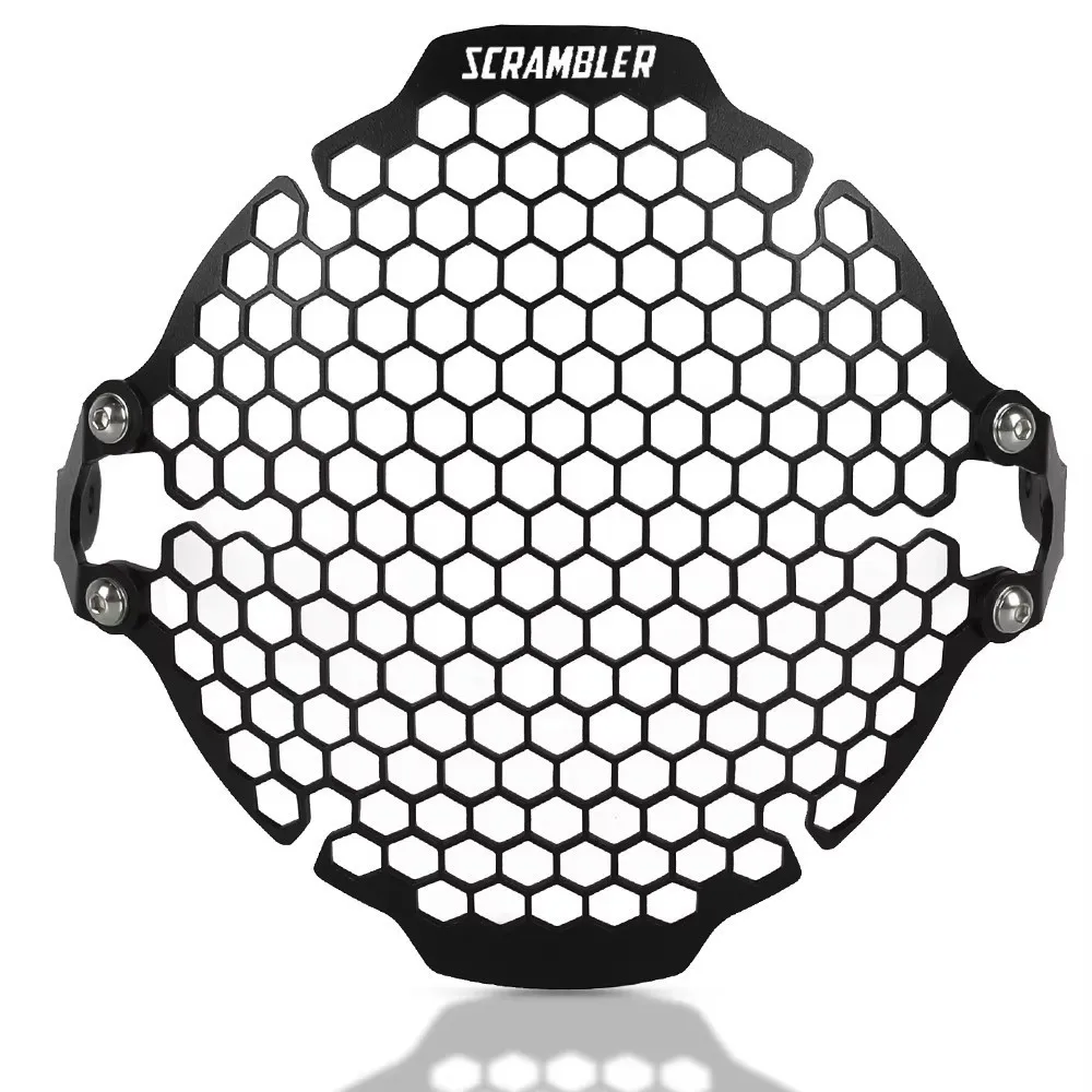 For Ducati Scrambler 400 Scrambler 800 2015 - 2025 2026 Motorcross Motorcycle Head light Lamp Grid Cover Headlight Grille Guar