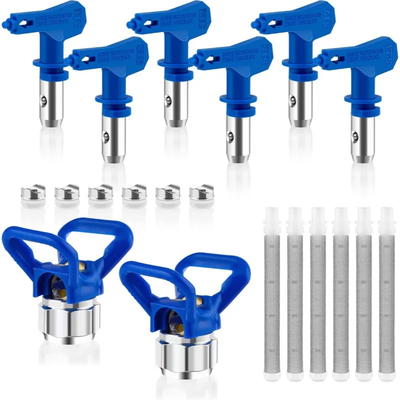 For high pressure airless sprayer nozzle combination set Electric sprayer atomizing nozzle Cross-border foreign trade hot-sellin