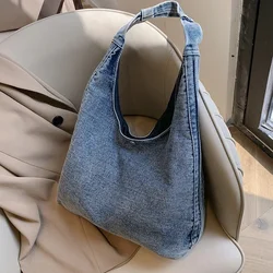 Cowboy Hasp 2024 High Quality Designer Shoulder Bag Solid Color Simple Fashion Handbag Soft Versatile Commuter Women's Tote Bag