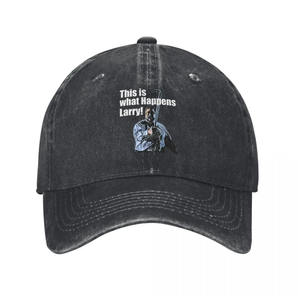 El gran Lebowski, esto es lo que sucede Larry demin gorra diseño transpirable mujeres sombrero gorra de béisbol para hombres