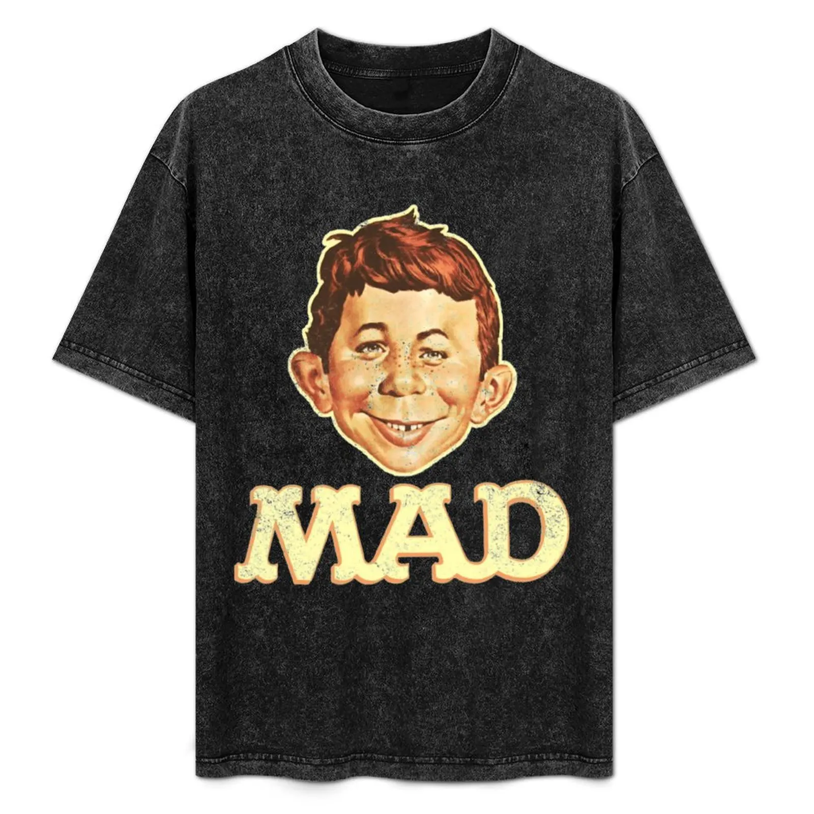 

Mad Magazine Mad Magazine [Vintage Distressed] T-Shirt Novelty Graphic Tee Shirt