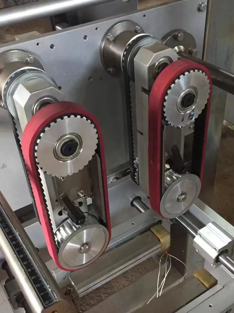 Heat Resistant Open Ended PU Food Grade Timing Belt Factory Direct T10-660-900mm Red Rubber Timing Belt For VFFS Packing Machine