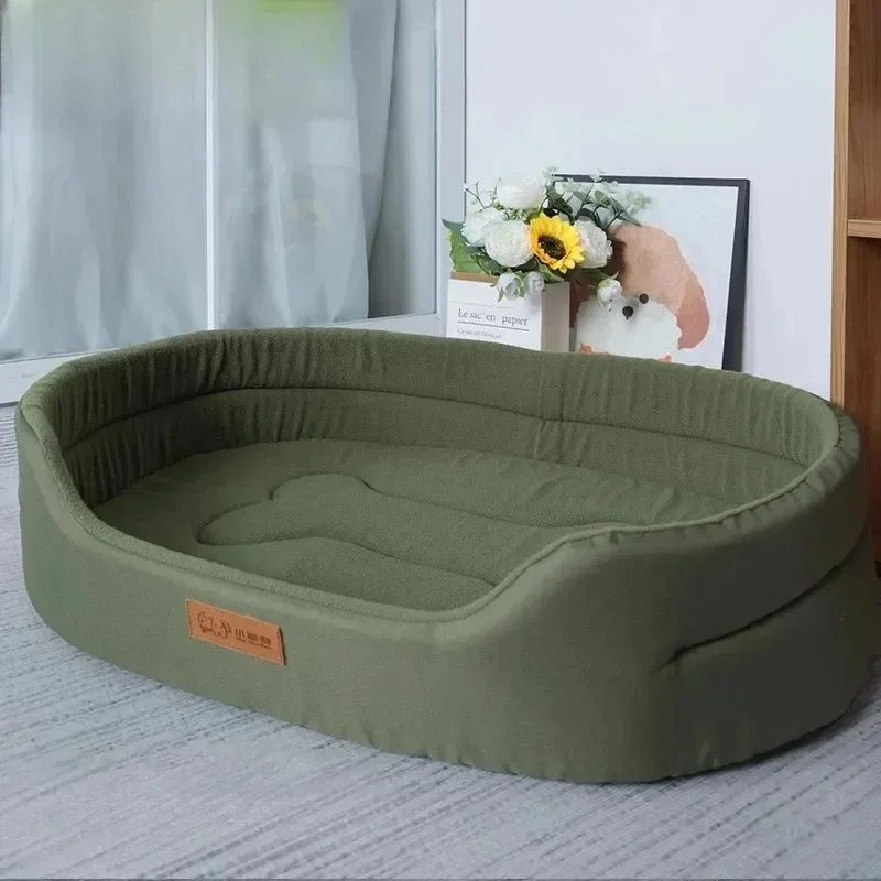 Winter-Hundekissen, Haustierbett, Schlafsofas, große Hunde, flauschige mittelgroße Decke, Haustierzubehör, schlechte Matte, Produkte, Welpenbedarf