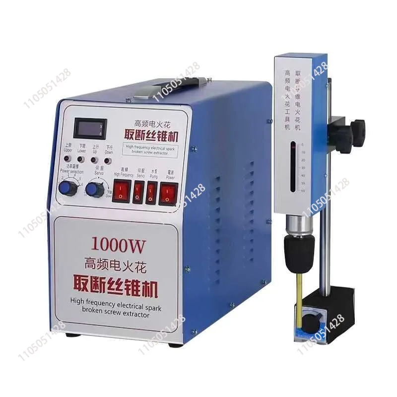 

EDM метчик нарезной станок портативный электрический импульсный пирсинг машина небольшой разрядной винт нарезной станок