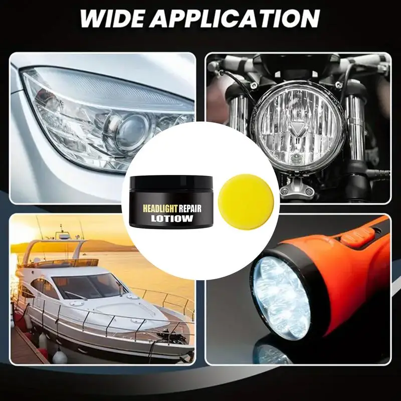 Car Headlight Repair Polish Car Paint Maintenance Retreader Remove Oxidizing Dirt Keep The Headlight Clear Polish Liquid