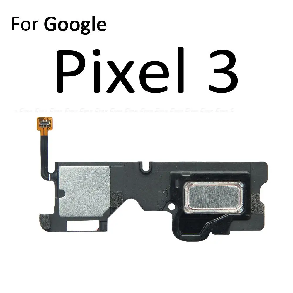 Haut-parleur à fond arrière avec câble flexible, sonnette, pour Google Pixel 2 3 3a 4 XL 5 3XL 3aXL 4XL 5a 5G 6 7 Pro