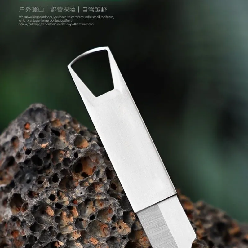 Mini Knife New USB Knife Folding Small Push Knife Portable Keychain Creative Knife Portable Sharp Open Box Knife