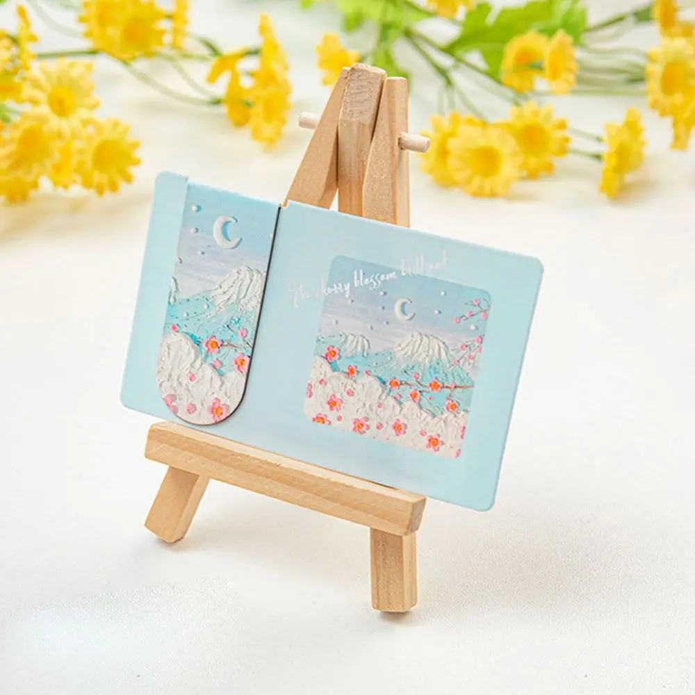 

Marker of Page Page Holder Flower Sea Paper Clip School Supplies Magnet Book Clip Page Label Book Clip Magnet Bookmark