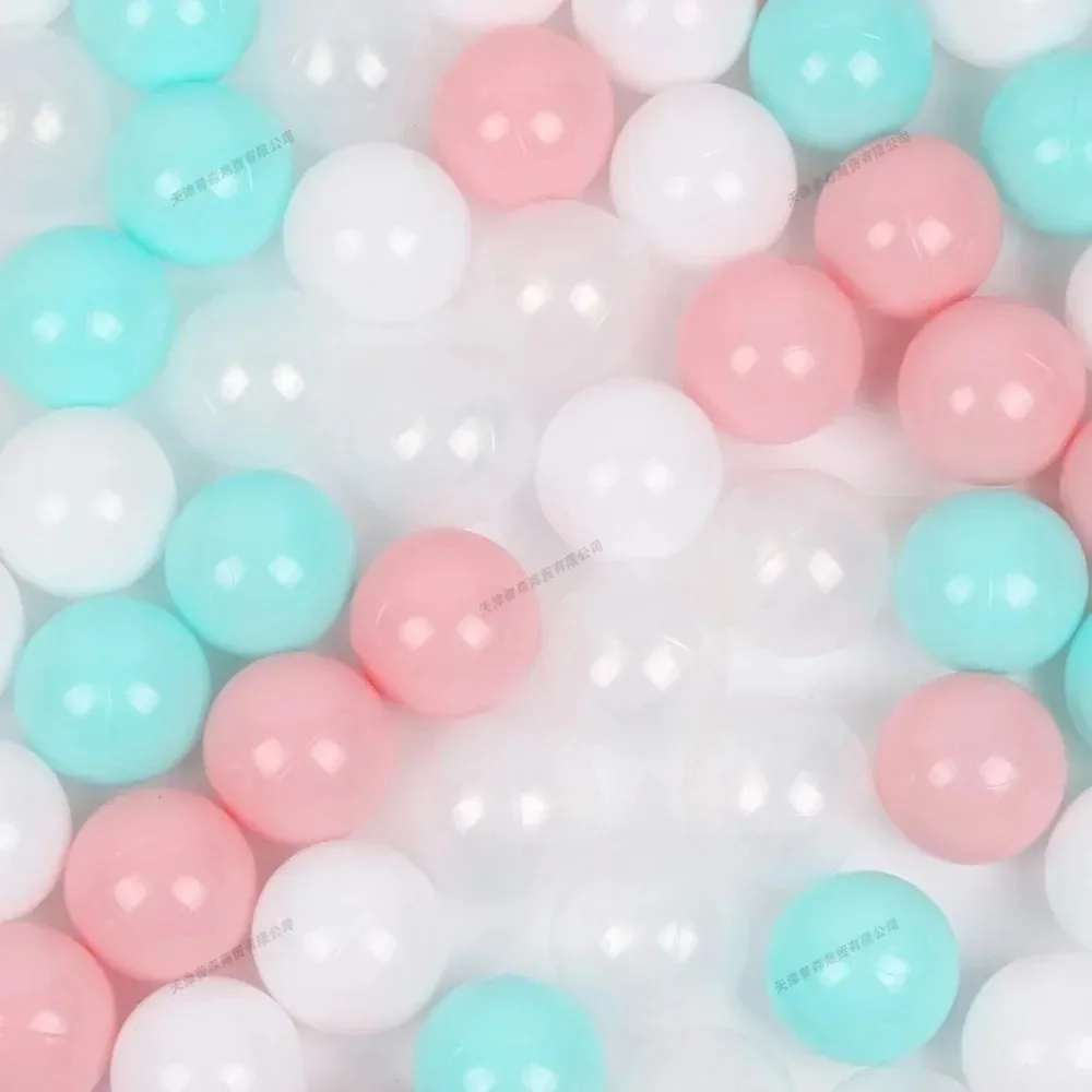 ลูกบอลหลากสี 100 ชิ้น ของเล่นเด็ก สำหรับเด็กเล่นในบ่อบอล สระว่ายน้ำกลางแจ้ง ลูกบอลเป่าลม บรรเทาความเครียด เกมสนุกๆ ของเล่นเด็ก