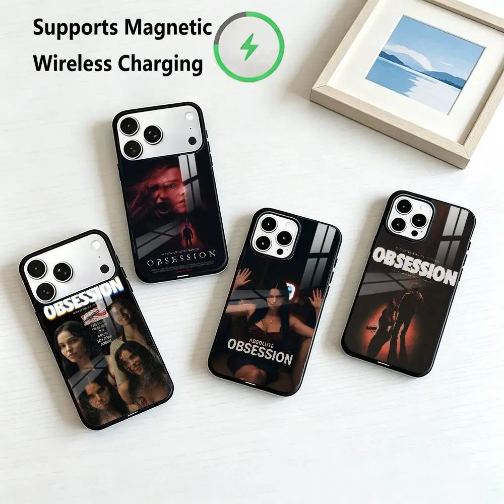 The film for Obsession-S  Phone Case For iPhone17,16,15,14,13,12,11 Plus,Pro Allows magnetic wireless charging Gift