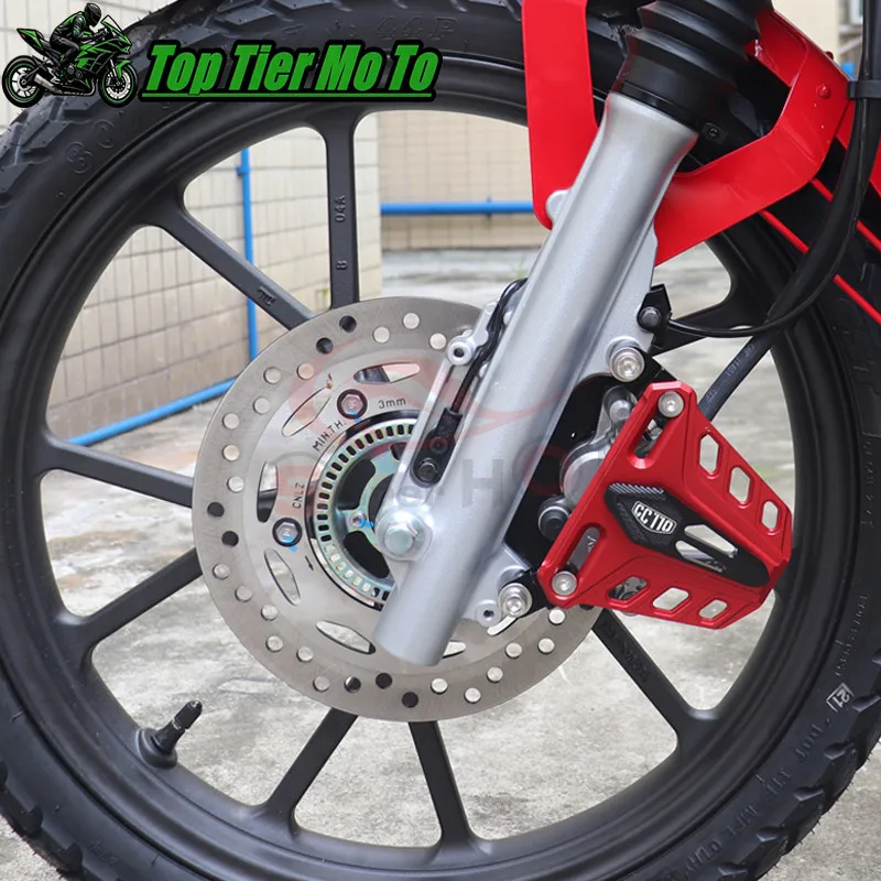 Motorcycle Accessories Aluminium Front Brake Caliper Cover Guard Fit For Honda Cross Cub 110 CC110