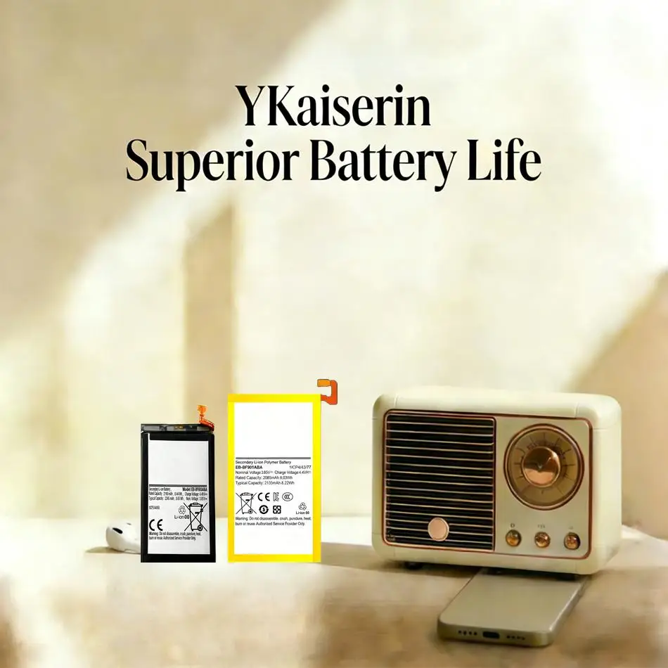 

Аккумулятор для мобильного телефона EB-BF900ABA+EB-BF901ABA 2130 мАч/2245 мАч для Samsung Galaxy Z Fold 1 5G F9000 F901 W2020