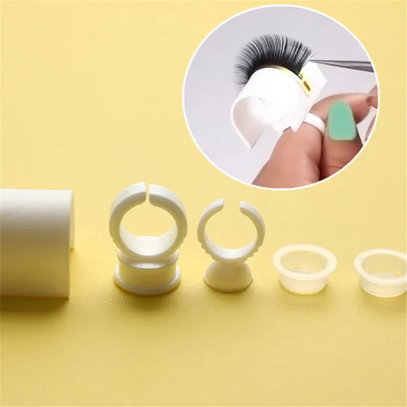 1 قطعة U-الفرقة رمش الفاصل لاصق الرموش تمديد حامل البليت حلقة حامل جسر لاش الجذر مقسم ماكياج أداة #1