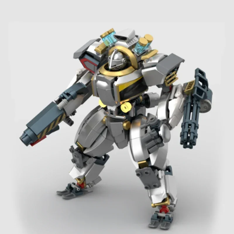 Moc Bouwstenen Militaire Wapens Model Heroïsche Ridder Mecha Technologie Modulaire Blok Geschenken Speelgoed Voor Kinderen Diy Set Assemblage