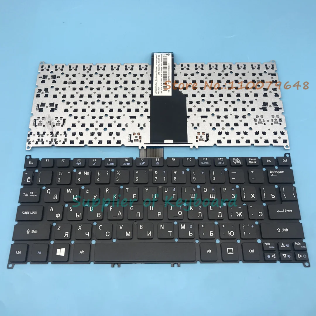 RU/Arabic Canadian/BR/GR Keyboard For Acer Aspire S3-331 S3-391 S3-951 S5 S5-391 AO725 AO756 V5-171 V5-123 V5-131 V5-121 B113-E