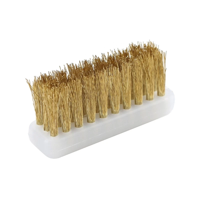 4CM Brass Brush Effective Cleaning Tool for Welding Slag and Rust on 3D Printer