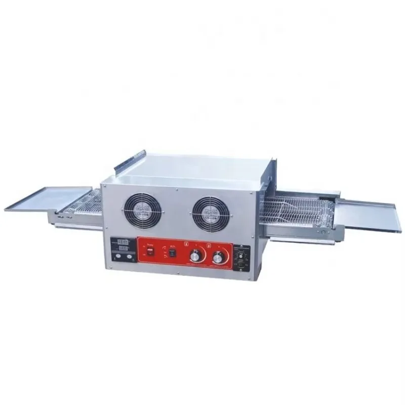 12/18/32 inch Commercial Automatic Chain Type Gas Electric Conveyor Pizza Oven