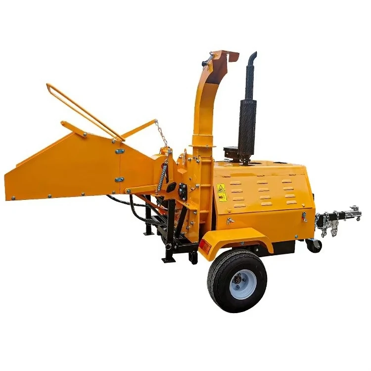 22HP 40hp 50hp  Engine Wood Grinder Tree Branch Crusher Chipper and Garden Leaf Shredder with Gearbox Core Component
