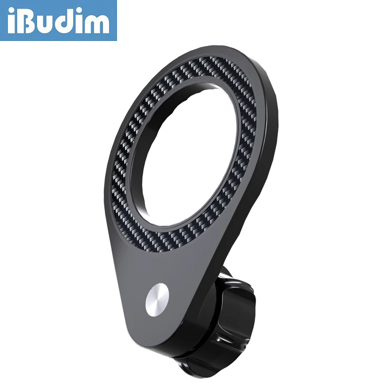 iBudim Magnetic Car Phone Holder Base for 17mm Ball Head Universal Magnet Car Mount Accessory for iPhone MagSafe Samsung Xiaomi