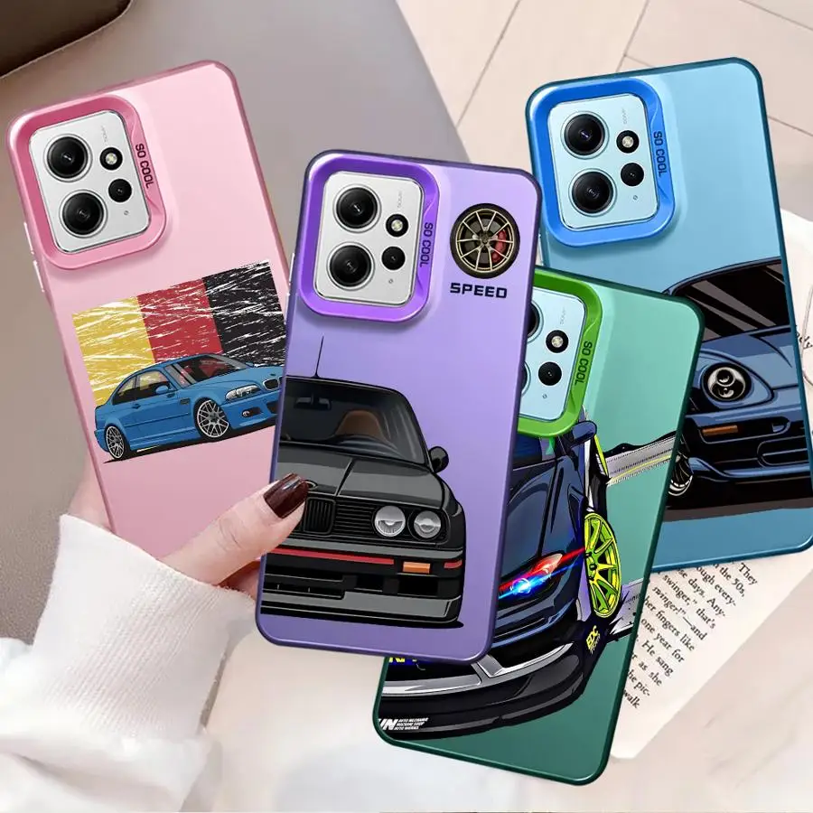 Japan JDM Sports Cars Phone Case for Xiaomi Mi 11 Lite K60 Ultra F3 GT F4 X3 NFC X3 Pro X5 C51 C50 12T Pro 13T 13T