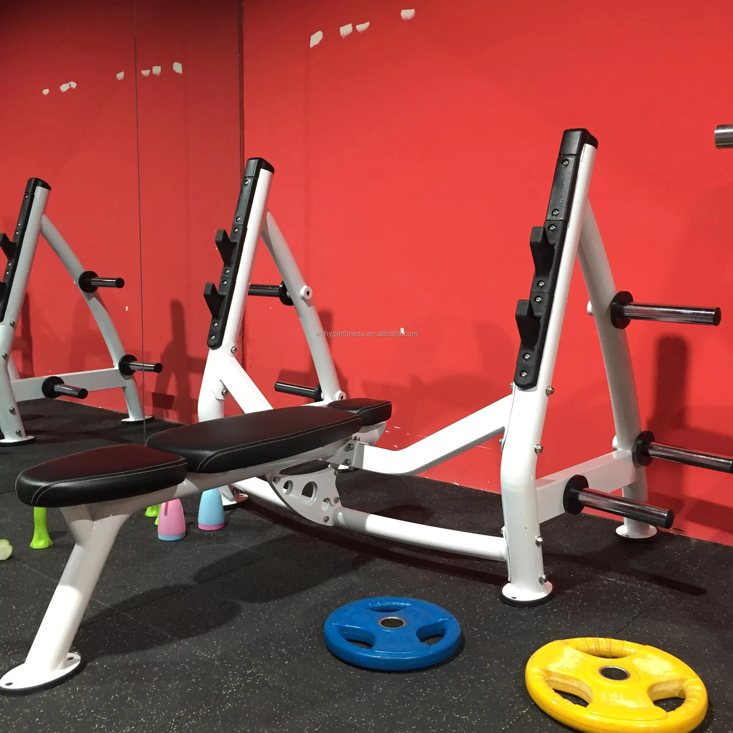 

Factory Sales Q235 Metal Flat Bench Press Free Weight Gym Fitness Equipment for Commercial Use Foldable Feature Made in China