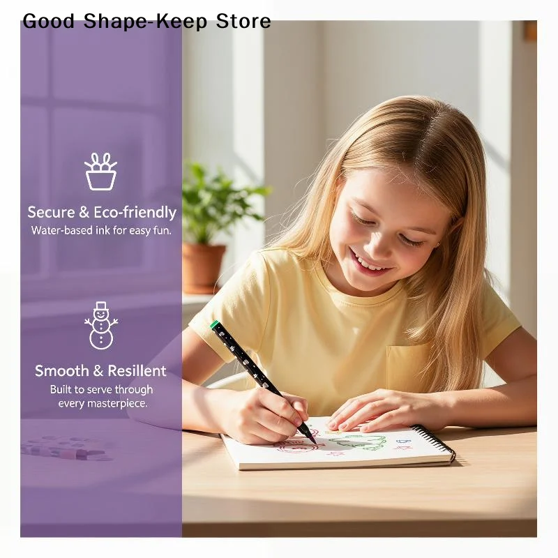 daily12/24 Color Selection Single Tip Glitter Art Pens for Stunning Metallic Paint EffectsDaily products