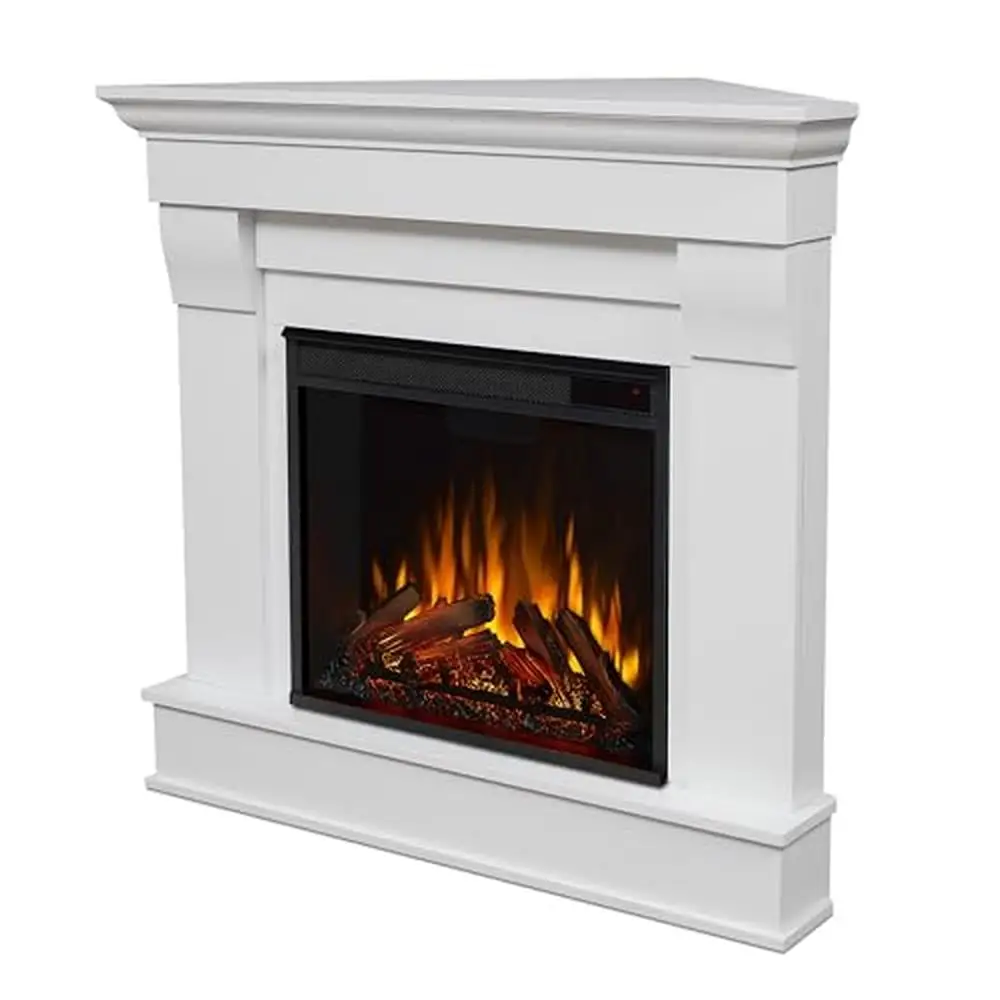 Corner Electric Fireplace Mantel Heater Insert 41