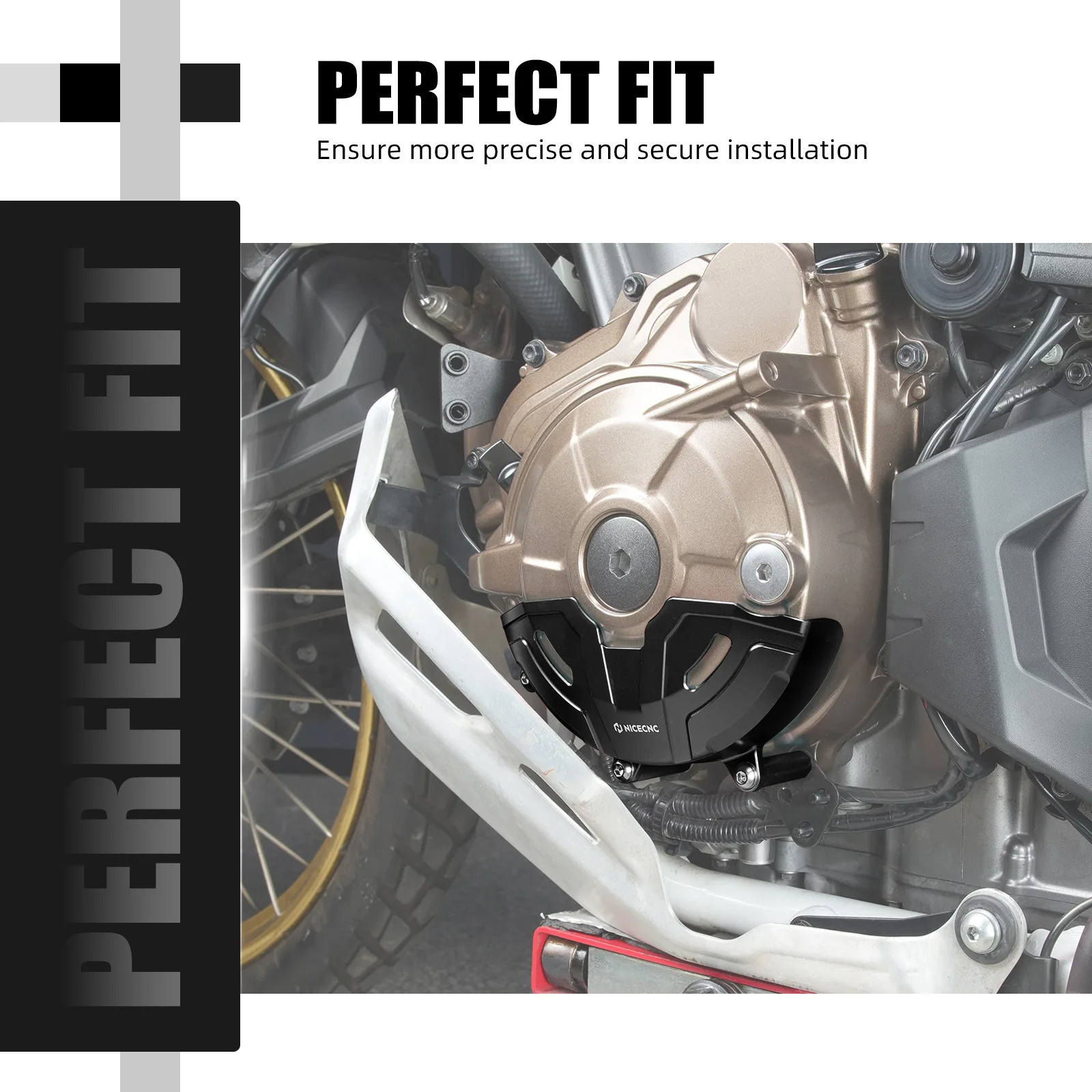 For Honda CRF1100 Africa Twin CRF 1100 2020-2026 Africa Twin CRF1100 Adventure Sports Stator Cover Protecter Guard Engine Cover