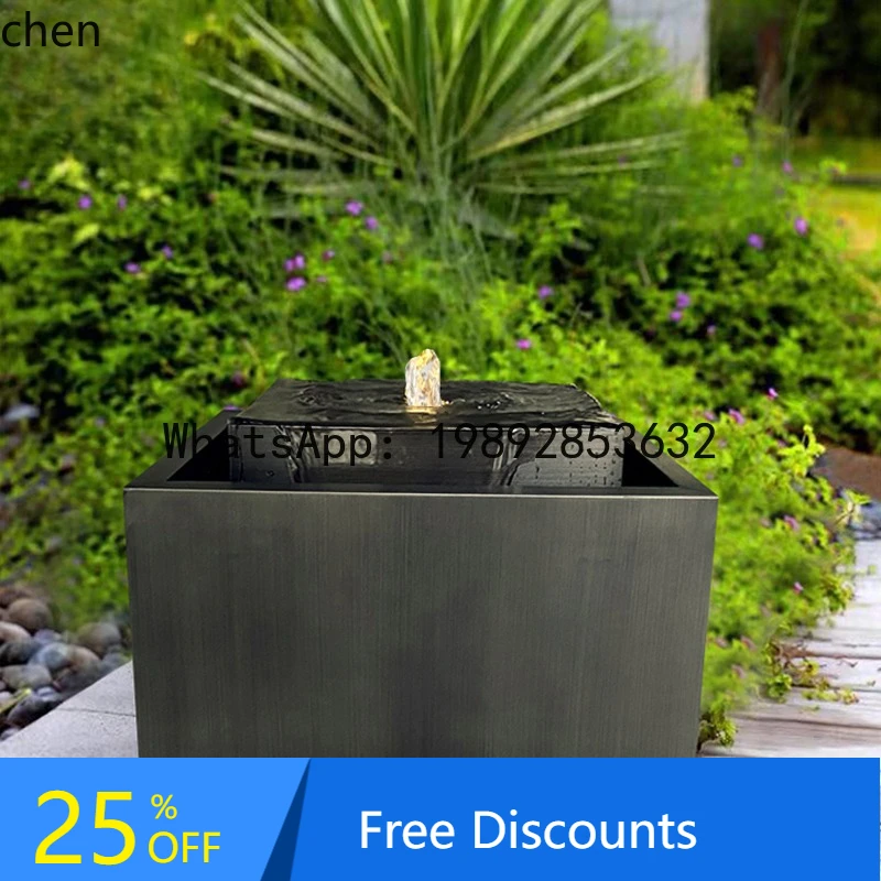 YFY  Flowing Water Fountain Water System Modern Courtyard Garden Villa Landscape Clubhouse Home Water Feature Ornament
