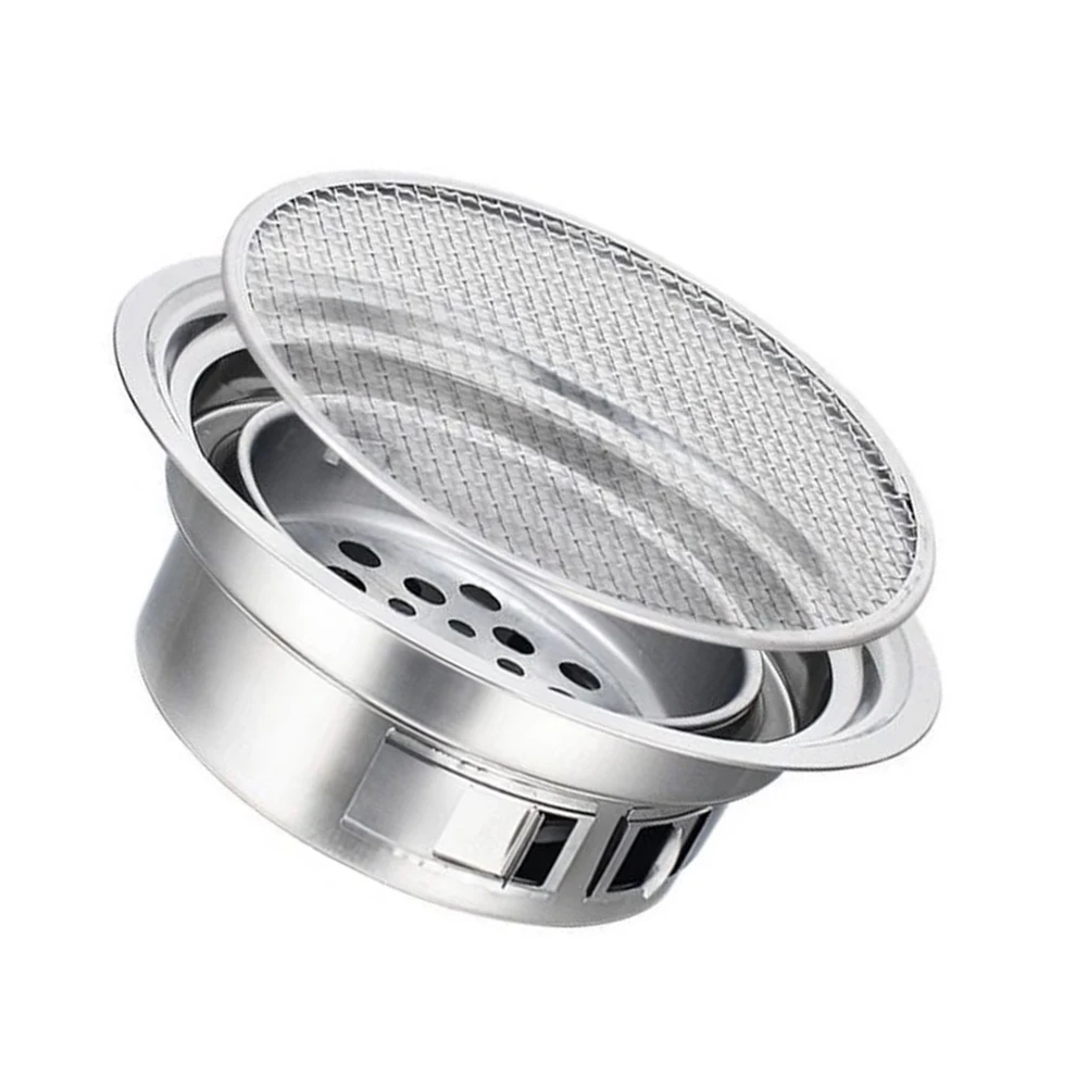 Portable Korean BBQ Grill Charcoal Barbecue Stove Mini Grilling Stove for Garden Outdoor Compact Lightweight Storage - Image 4