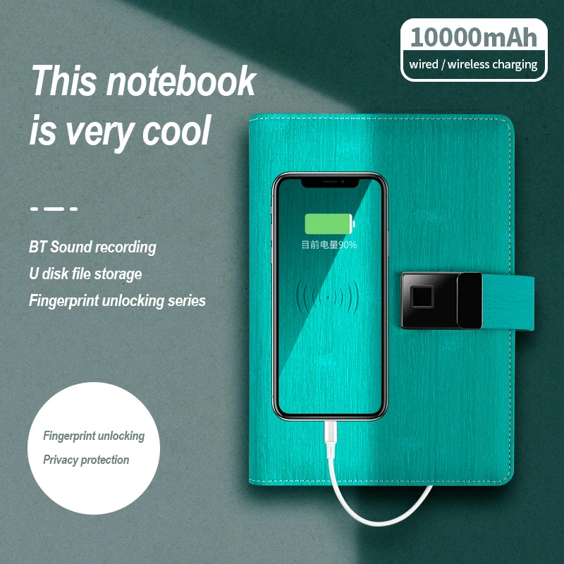 powerbank-notebook-avec-bt-static-multifonction-fingerprint-unlock-diary-license-hot-sale