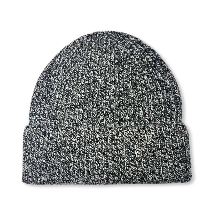 Heather Wool Beanies Cap Women Men Knitted Hat Winter Bonnet