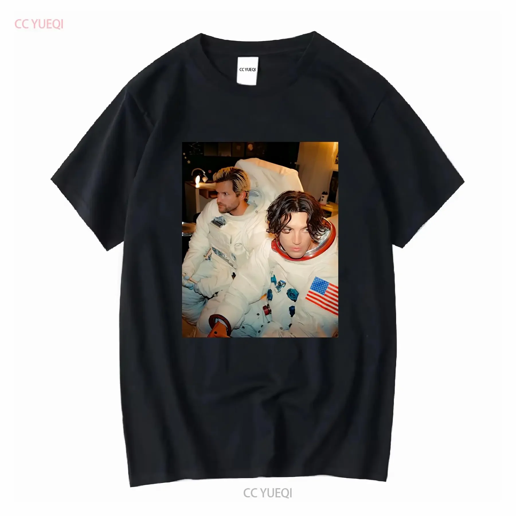 LANY Space T-Shirt Album Cover Crew Love Retro Merch Fan Outfit lange oder kurze Ärmel Vintage Washed Fashion Bequem