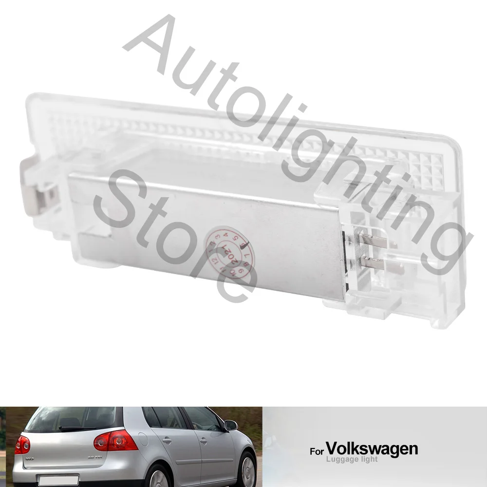 1x LED Luggage Compartment Trunk Boot Lights For VW Golf MK5 MK6 MK7 Jetta Passat B6 B7 B8 CC Scirocco Tiguan Touran Touareg T5