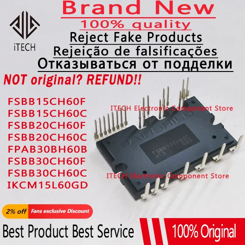 1pcs Original FSBB15CH60F FSBB15CH60C FSBB20CH60F FSBB20CH60C FPAB30BKCMH60B FSBB30CH60F FSBB30CH60C I15L60GD 100% New Genuine