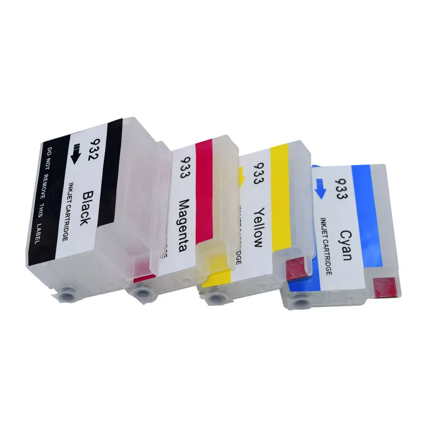 Refillable Ink Cartridge for HP Printer 932 933 932XL 933XL Officejet 7612 7512 7510 6100 7610 7110 6700 6600e