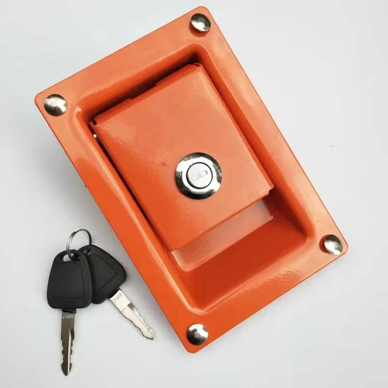 

Side door lock side cover lock hydraulic pump door lock excavator parts for Daewoo Doosan DH