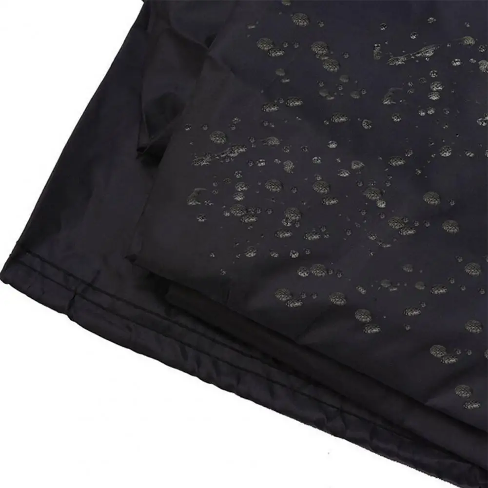 Tear-resistant Barbecue Cover Heavy-duty Bbq Grill Cover with Fastener Tapes Waterproof Uv Resistant Gas Grill Protector