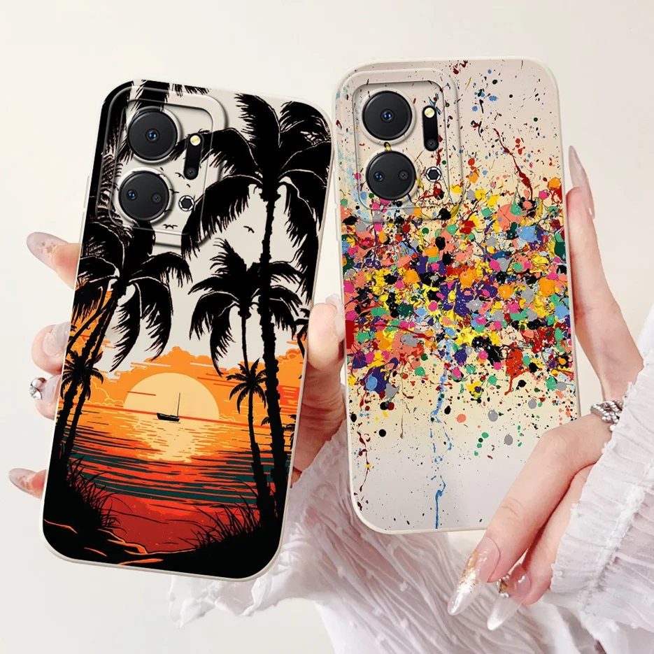 Etui na telefon Honor X7a X7b X7c Cute Panda Cartoon Cover Soft TPU Etui na telefon Honor X7b X 7a 7C HonorX7a HonorX7b HonorX7c Fundas