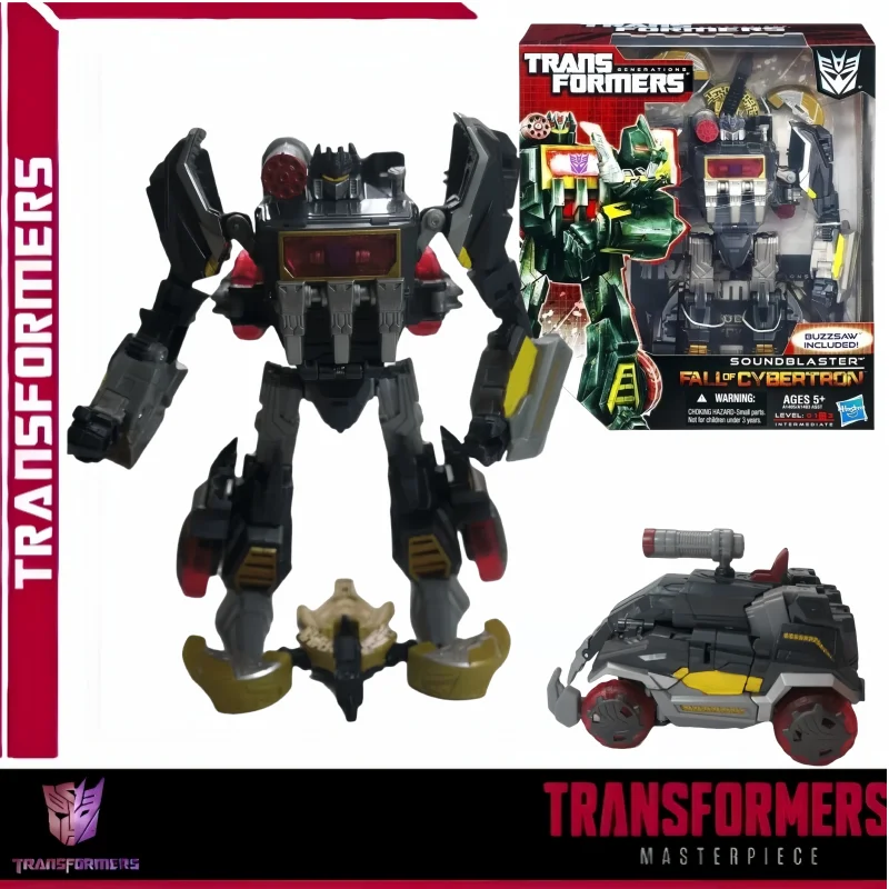 In Stock Takara Tomy Transformers G Series Fall of Cybertron Level V Soundboard & Buzzbird Robot Anime Action Model Toys Figure