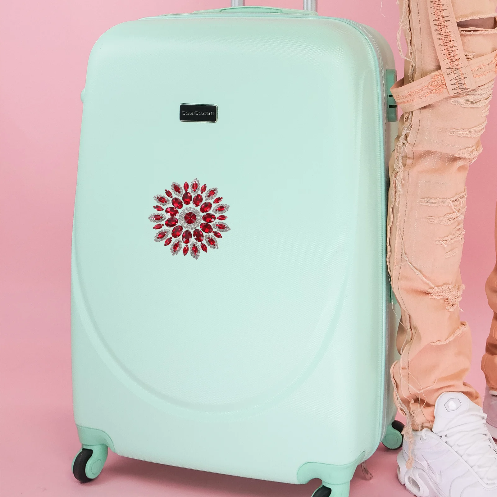 

Diamond Chain Jewelry Rhinestone Patches Decor Rhinestones Prom Beaded Brooch Appliqye for Clothes Miss