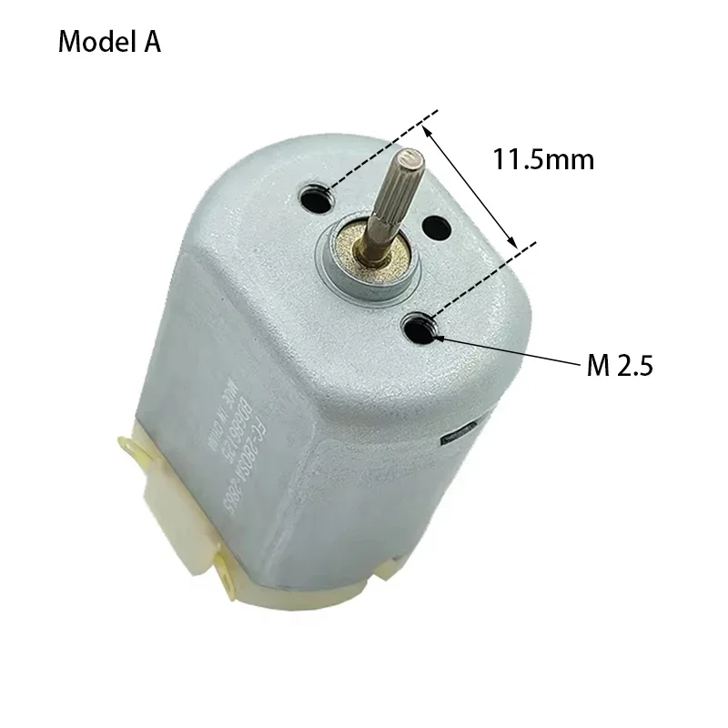 마부치 FC-280SA-2865 미니 280 모터, 고속 스플라인 및 라운드 샤프트 카본 브러시, 마이크로 24mm 모터, DC3V, 5V, 6V, 9V, 23500RPM