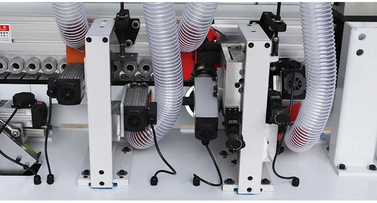 Fully Automatic Edge Banding Machine Rough Fine Trimming Pump Motor Core Components EVA Glue for MDF/Plywood Panel Furniture 5