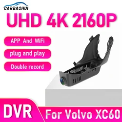 Easy to install Dashcam For Volvo XC60 Low 2012 2013 2014 2015 2016 2017 Car DVR Wifi Video Recorder Dash Cam Camera Accessories