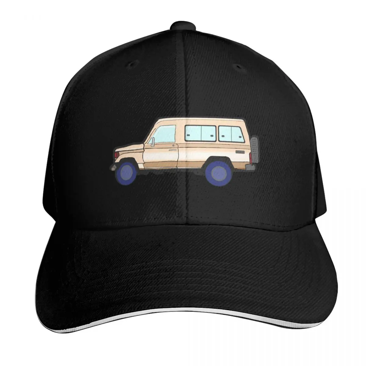 Troopy Baseball Cap Casual Daily Wear Quick Dry Performance Cotton Twill Breathable