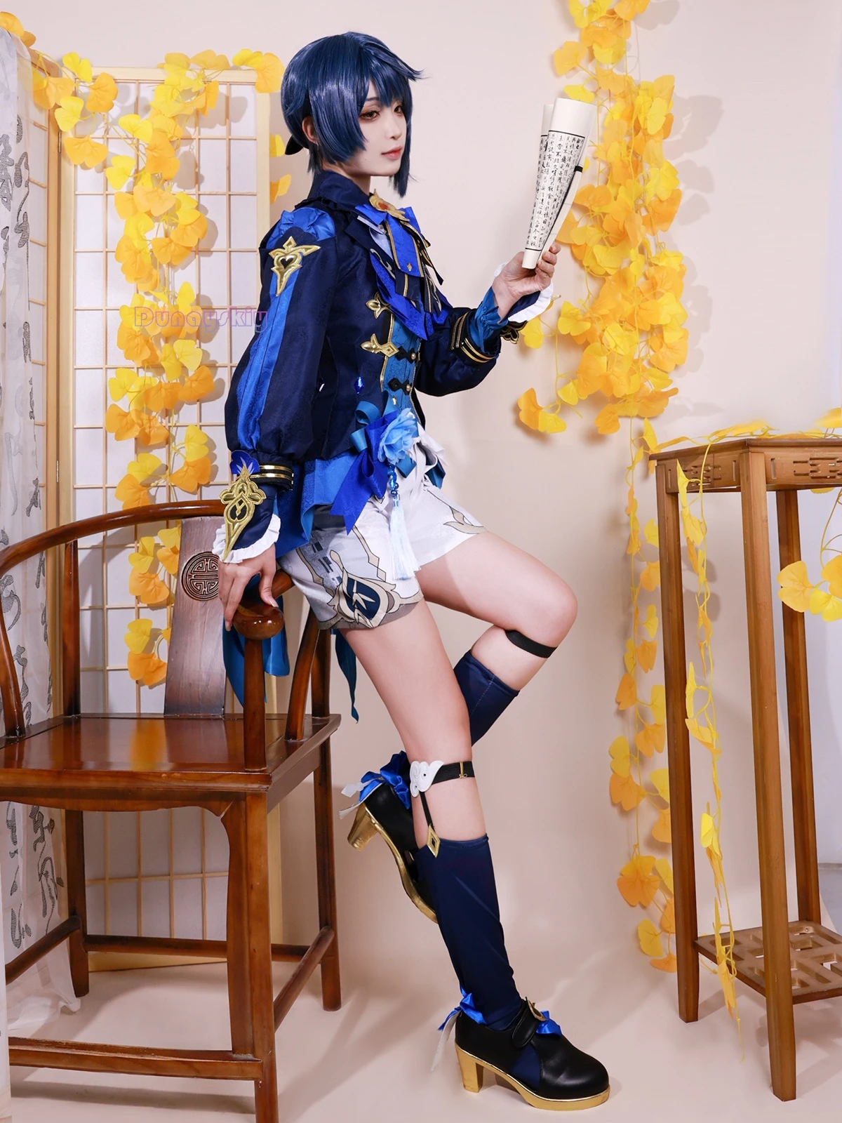 Xingqiu Cosplay Game Genshinimpact Xingqiu Cosplay Costume Xing Qiu Deepavali Costume  Halloween Party Dress Anime Role Play