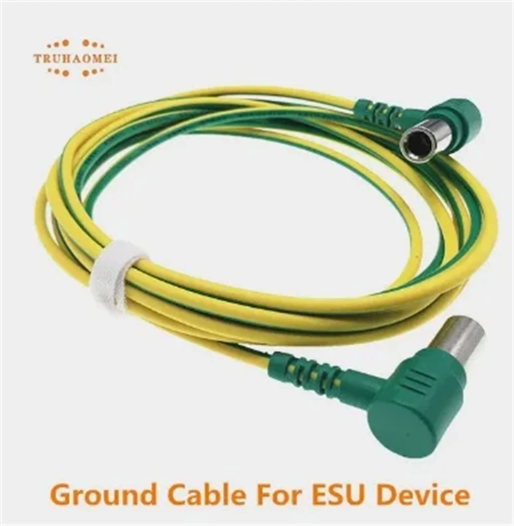 

Medical Grounding Wire Earth Cable Ground Connector For High Frequency Electrotome ESU Patient Monitor ECG Machine